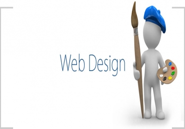 Website design with your layout and your design for 8