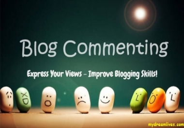 High Pr Niche Relevant Blog Comments Manually DA Blog Comments