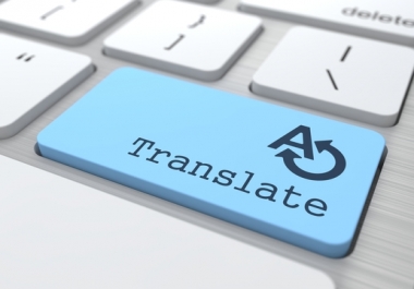 As will as I'm a translator,  I can translate any keywords, any text from English to Arabic & more.