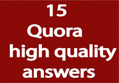 Promote Your Website By 15 High Quality Quora Answer