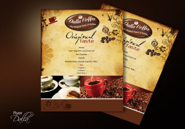 DESIGN DOUBLE SIDED FLYER
