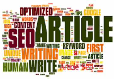 Research And Write A 500 Word SEO Article