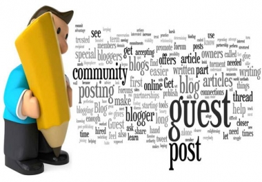 Community Guest Posting Service to Top 10+ Authority Guest Post Sites