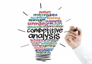 Do Professional Competitor Analysis Manually
