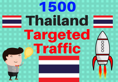1500 Thailand TARGETED traffic to your web or blog site. Get Adsense safe and get Good Alexa rank
