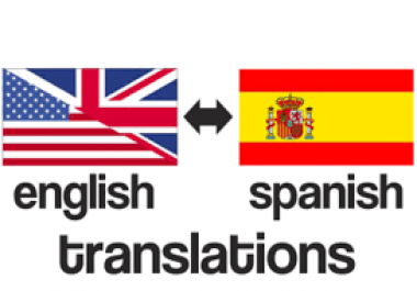 I Can Translate English To Spanish 500 Words