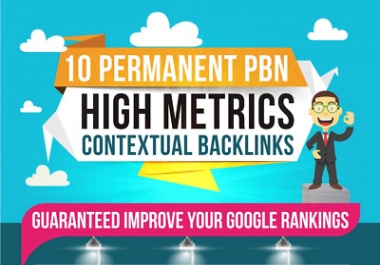 Unique Contexual Backlinks,  Homepage backlinks and Guest post serivice
