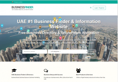 Design Business Directory Listing Any Booking Website