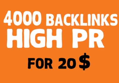 Provide 4000 VIP SEO Backlinks From 7 Top Platforms
