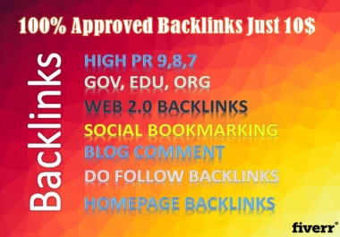 100 High Pr Backlinks Google Seo Friendly