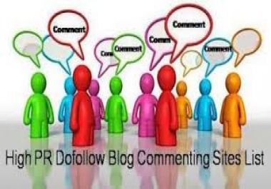 I will provide you 45 trust flow,  citation flow and Unique Domain blog comments with high DA/PA