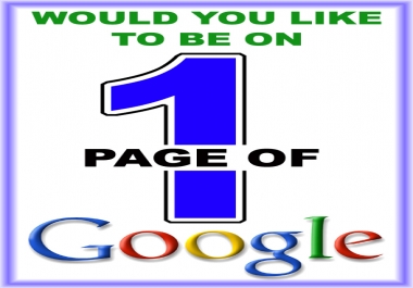 Boost your Google Rank within 1 Month