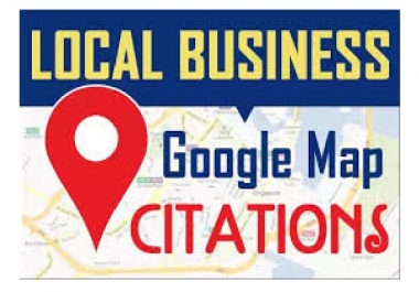 will do 150 local seo map citation