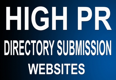Build 200 High Pr Directory Submission Backlinks
