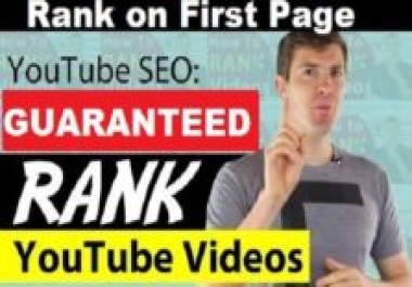 Rank your YouTube video Quickly For Your Desired Keywords