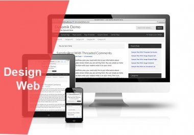 Create modern and unique website
