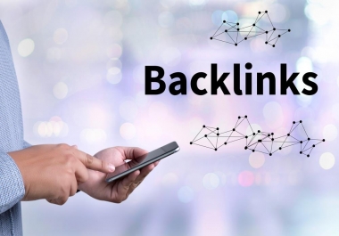40 DA 70+ back links from Mix contextual and profiles back links