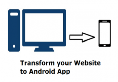 turn your website to android app