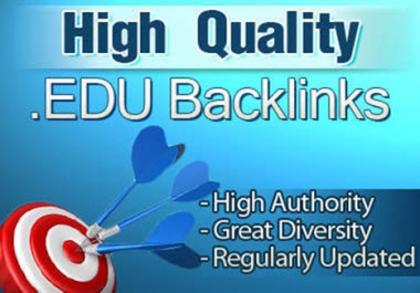 Create 40 E D U Back Links For You