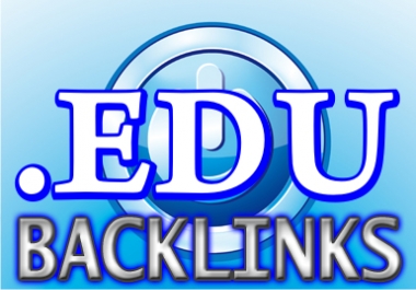 1000 EDU backlinks include. edu. xxx domains - mix platforms