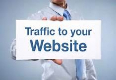50000 Send Niche Web Traffic to ur website blogs