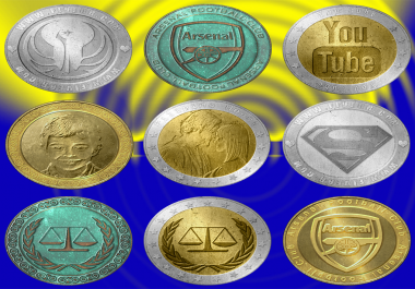 Your Photo Or Logo On Coin
