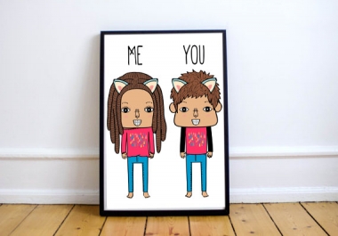 Turn yourself into lovely cartoon from your photo