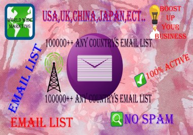 5000 USA business email list