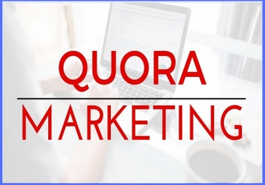 Promote your website with 100 HQ Quora Answer Backlinks