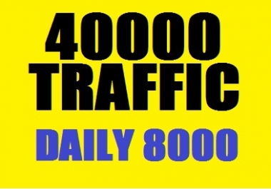 40,000 Visitors to Any Website Link You Need
