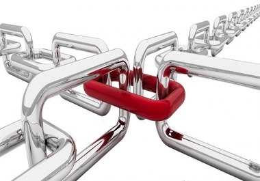 60 High Quality links in 6 days with 2 revisions.