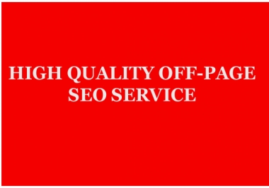 Promote your website and guaranteed rank on google 1st page with HQ off page seo optimization
