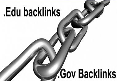 Do follow backlinks on 60 sites regarding EDU GOV with high PR