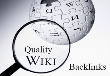 20 High Authority Wiki Backlinks With FREE Premium Indexing