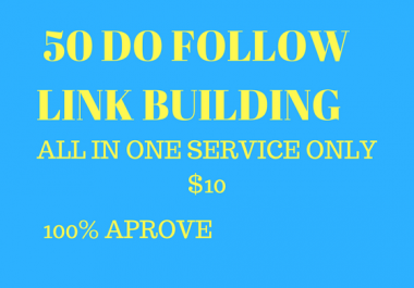 50 Do Follow Link Building Approve