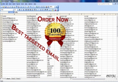 Provide you 4000 USA Country Email List For any business/ any product/ service promotion 10