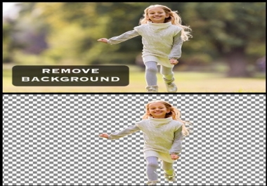 Remove Background from any Image of person or product.