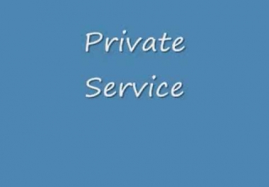 Private Client Service - Do Not Order