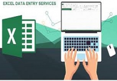 I can do any Data Entry job pdf to Excel/word