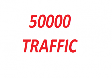 50000 Real Traffic / Visitors Service From Several Sources