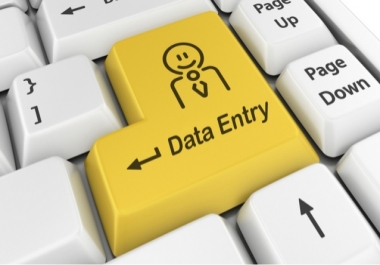 do any kind of data entry or email searching job for 3 days