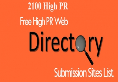 High PR 2000 Directory Submission Manually