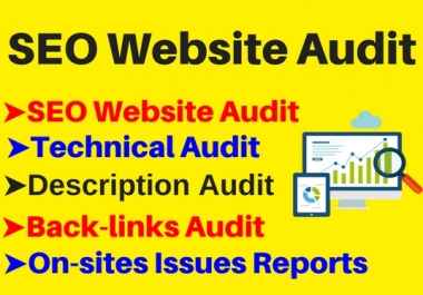 In Depth Website Audit And Spy Report