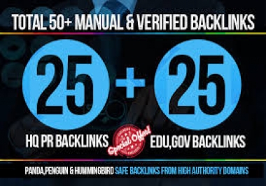 Raise Your Ranking on GOOGLE With 25 PR9 DA 80+ and 25 Edu. Gov Authority Backlinks