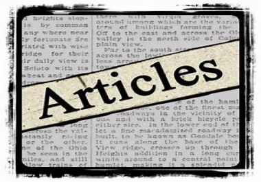 provide 300 high quality Unique articles