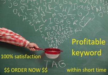 Do most profitable Seo Keyword Research And Competitor Analysis