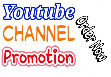 I will do perfectly You tube promote fast