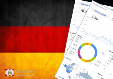 250 German Targeted Visitors for 30 Days with low bounce rate