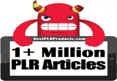 SUPER MONSTER 1+ MILLION PLR ARTICLES PACKAGE