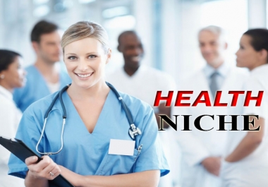 Do Guest of 40 DA Health Niche Site Along with Article in just